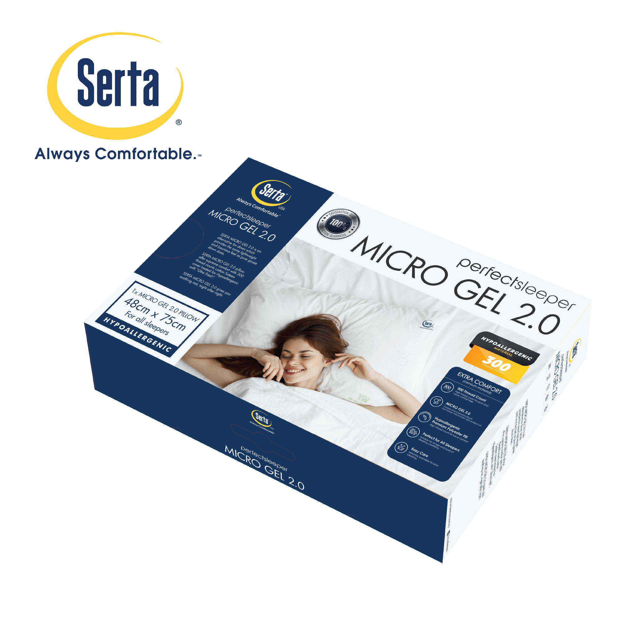 SERTA Microgel 2.0 Pillow